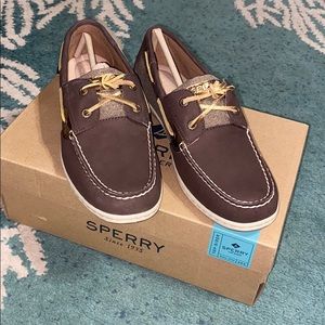 Brown Sperry Boat Shoes